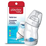 Playtex Baby VentAire Anti-Colic Feeding Baby Bottles, 6 Ounce, Pack of 1 Baby Bottle